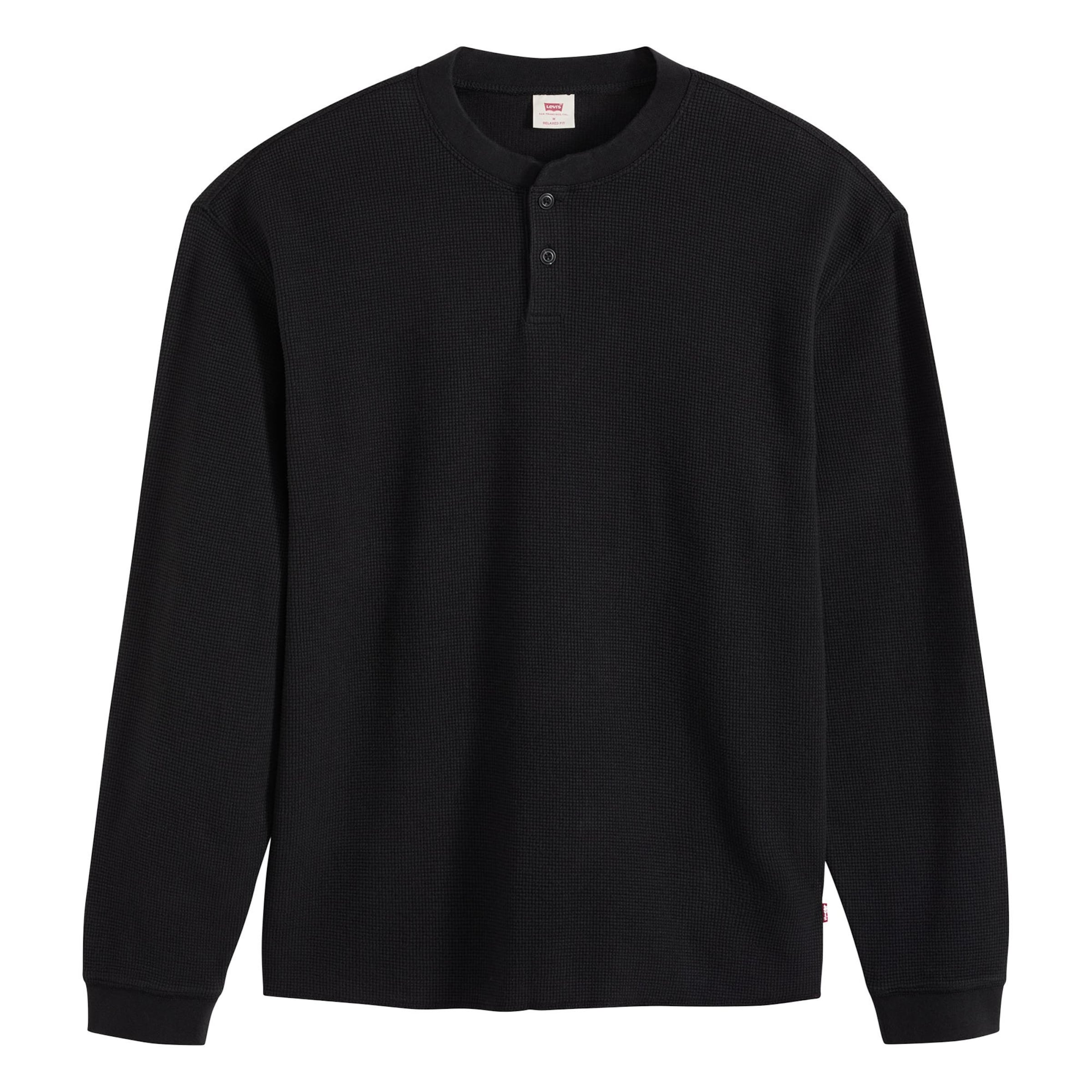 LEVI'S ® Sweatshirt in Zwart: voorkant