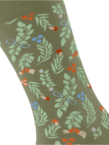 BURLINGTON Socks 'Bloomingday' in Green