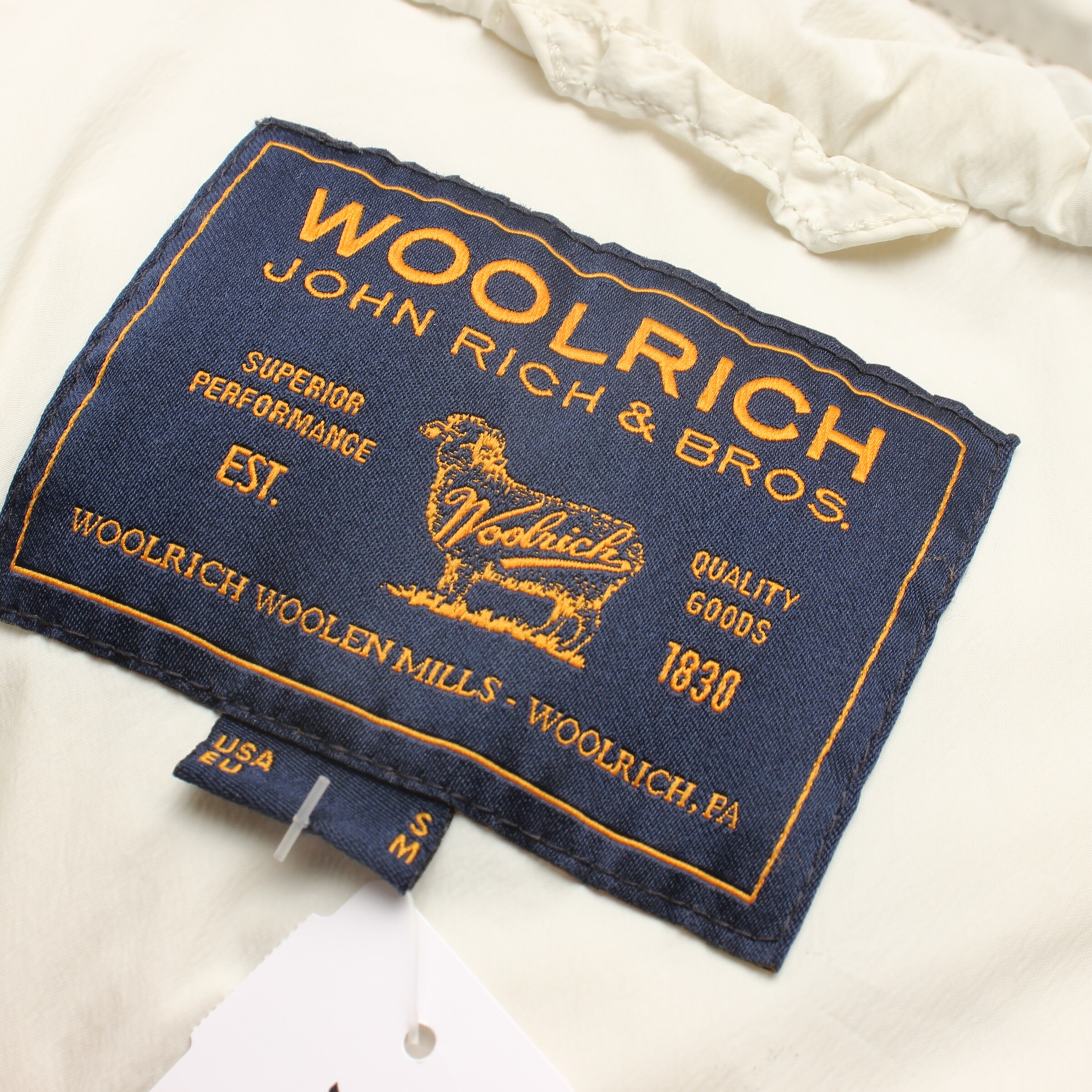 Woolrich Jacket & Coat in M in White