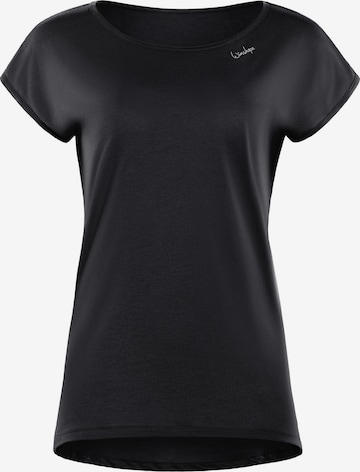 T-shirt fonctionnel 'MCT013' Winshape en noir : devant