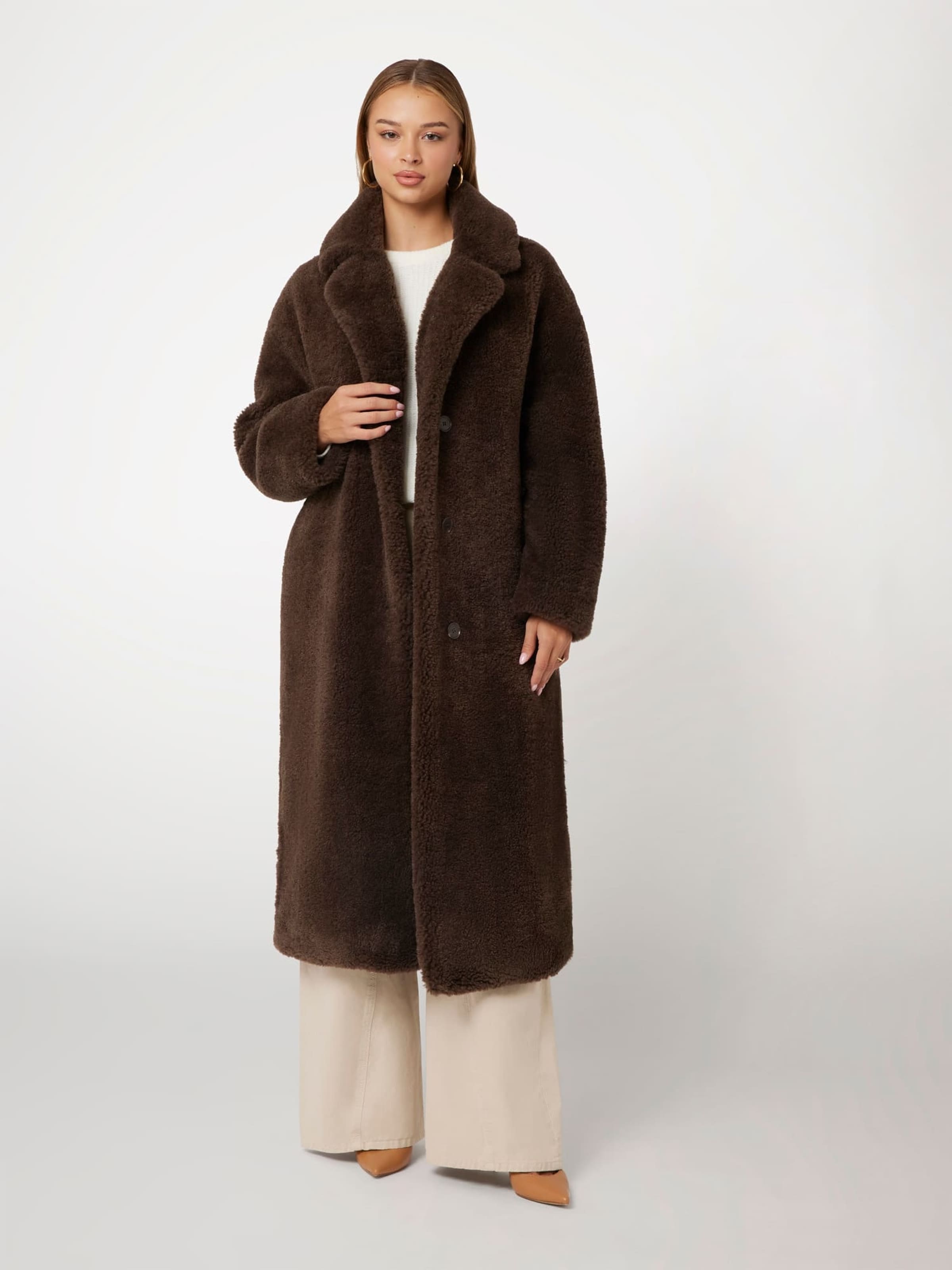 Guess teddy coat best sale