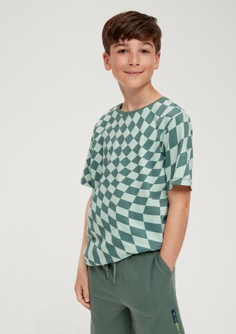 s.Oliver Shirt in Groen: voorkant