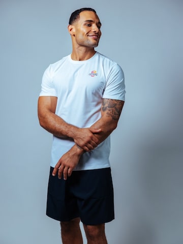 Lifters Funktionsshirt 'Lift More'‌‌ in Weiß