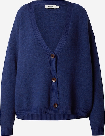 Brava Fabrics Knit Cardigan in Blue: front