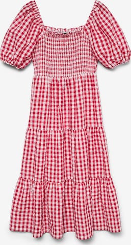 Robe 'VMCarrie' VERO MODA en rouge : devant