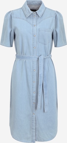 PIECES Shirt Dress 'Krista' in Blue: front