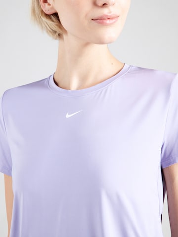 NIKE Functioneel shirt 'ONE CLASSIC' in Lila