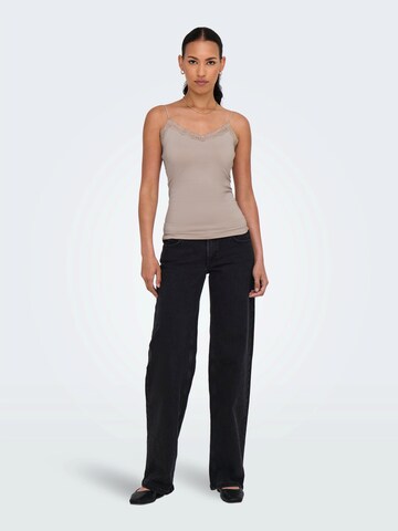 Top 'ONLVICKY' di ONLY in beige