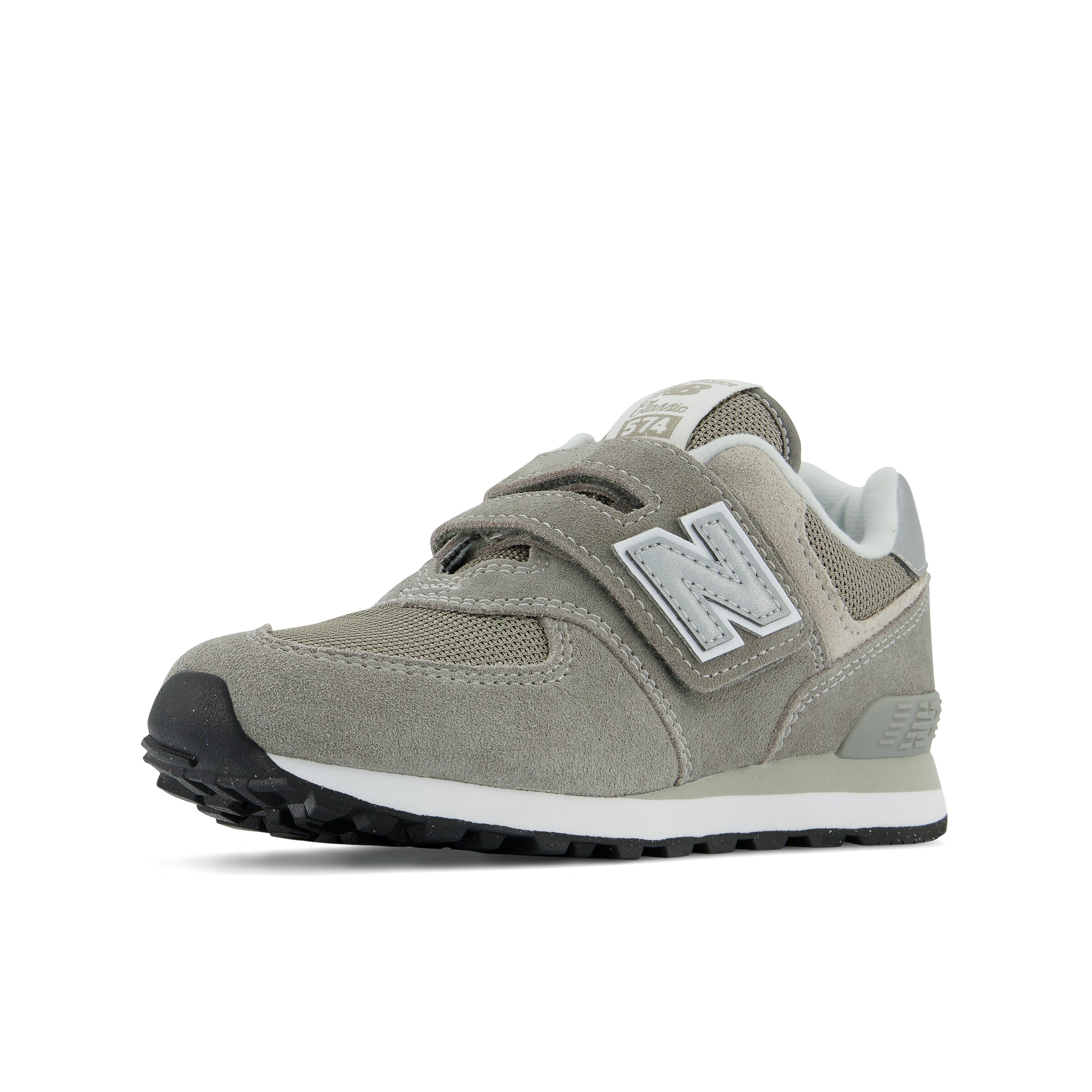 Baskets '574' new balance en gris : devant