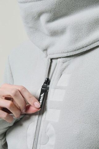 BENCH Fleecejacke 'Finish' in Grau