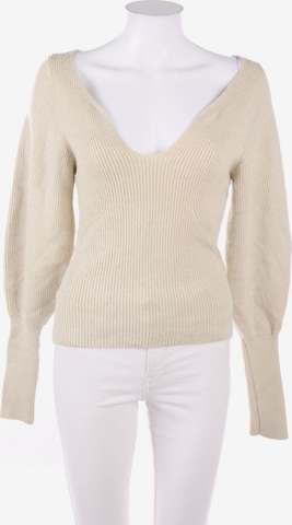 H&M Sweater & Cardigan in XS in Beige: front