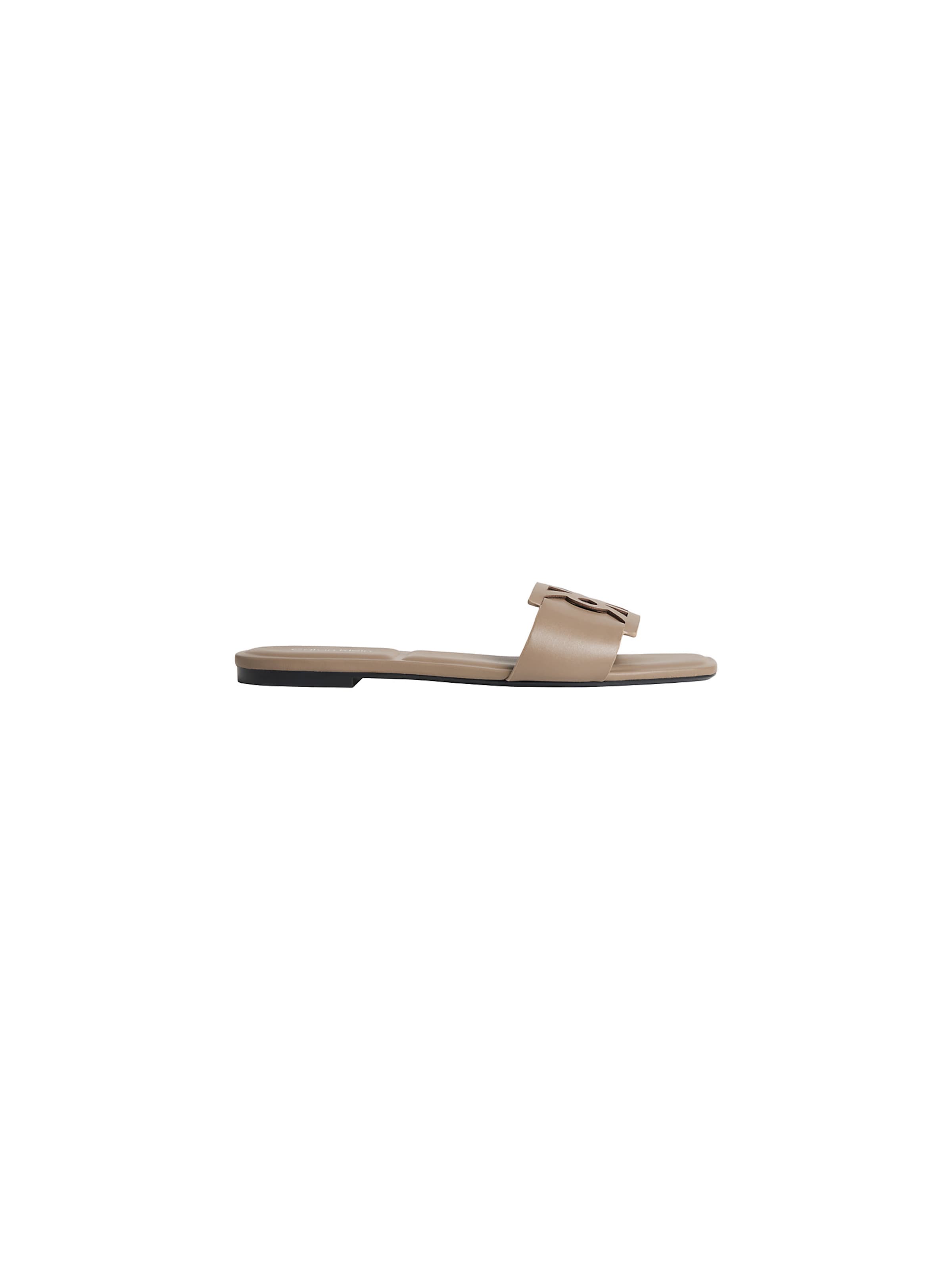 Calvin Klein Mule in Brown: front