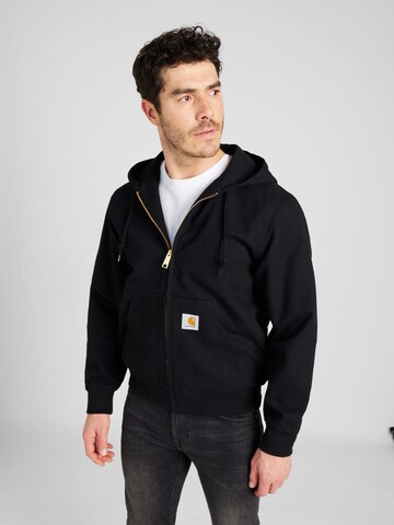 Carhartt WIP - Chaqueta de entretiempo en negro: frente