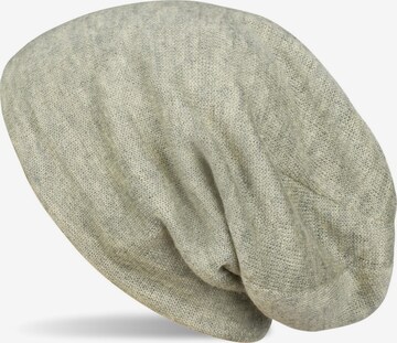 styleBREAKER Mütze 'Feinstrick Beanie Meliert' in Grün: Vorderseite