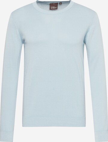 Oscar Jacobson Sweater in Blue: front