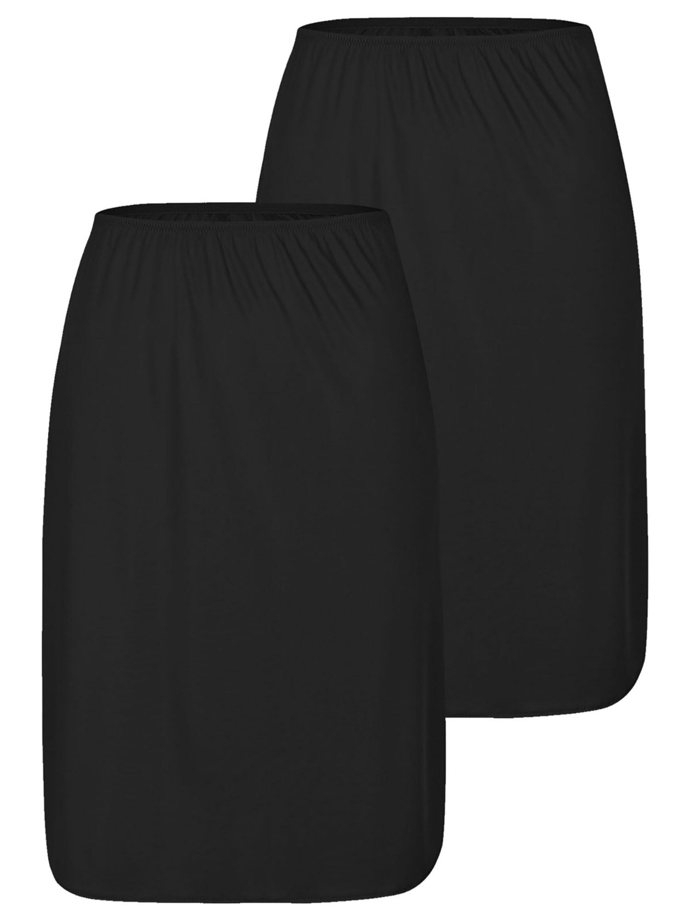 Nina von C. Unterhemd 'Elegance'‌‌‌‌ in Schwarz: Vorderseite