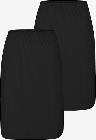 Nina von C. Unterhemd 'Elegance' in Schwarz: Vorderseite