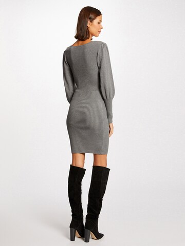 Morgan Knitted dress in Grey