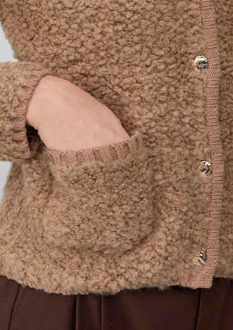 s.Oliver Knit Cardigan in Brown