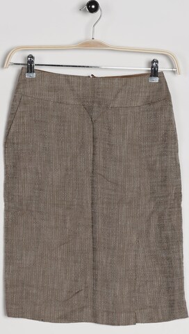 LAUREL Skirt in XXS in Brown: front