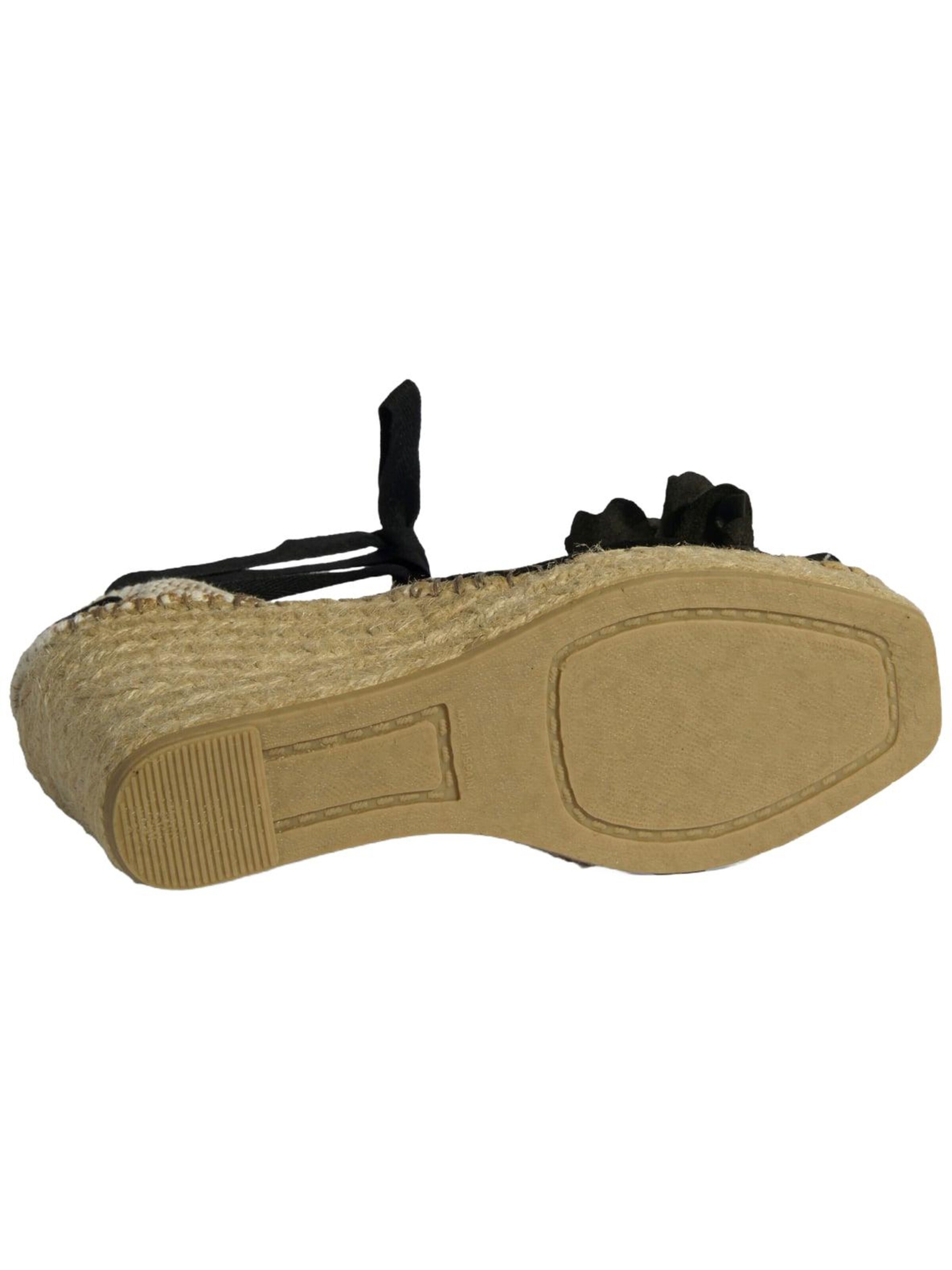 Desa Espadrilles 'Keil-Espadrilles' in Black