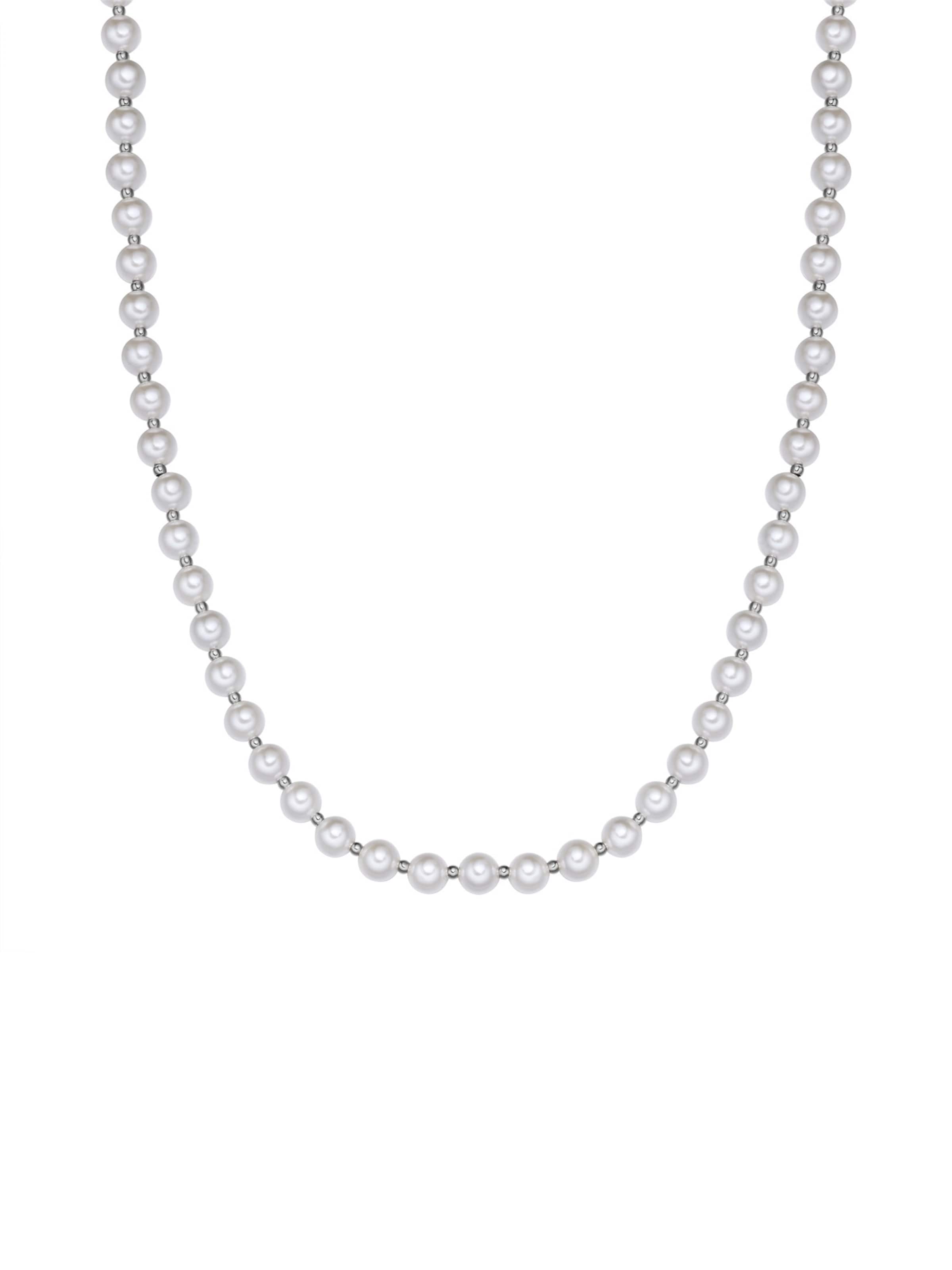 True Rebels Necklace in White: front