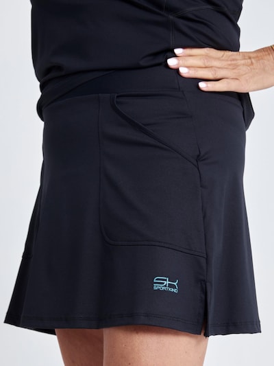 SPORTKIND Sportrock 'Grace Rock/Skort mit Taschen'‌‌‌‌ in schwarz, Produktansicht