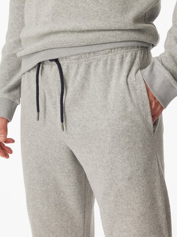 Pyjama long ' Warming Nightwear ' SCHIESSER en gris