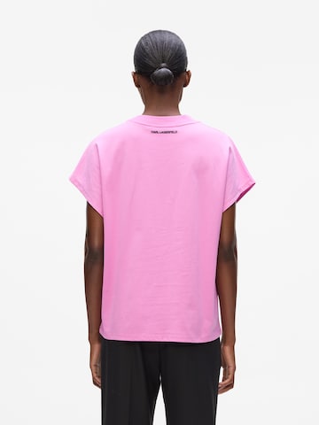 rozā Karl Lagerfeld T-Krekls