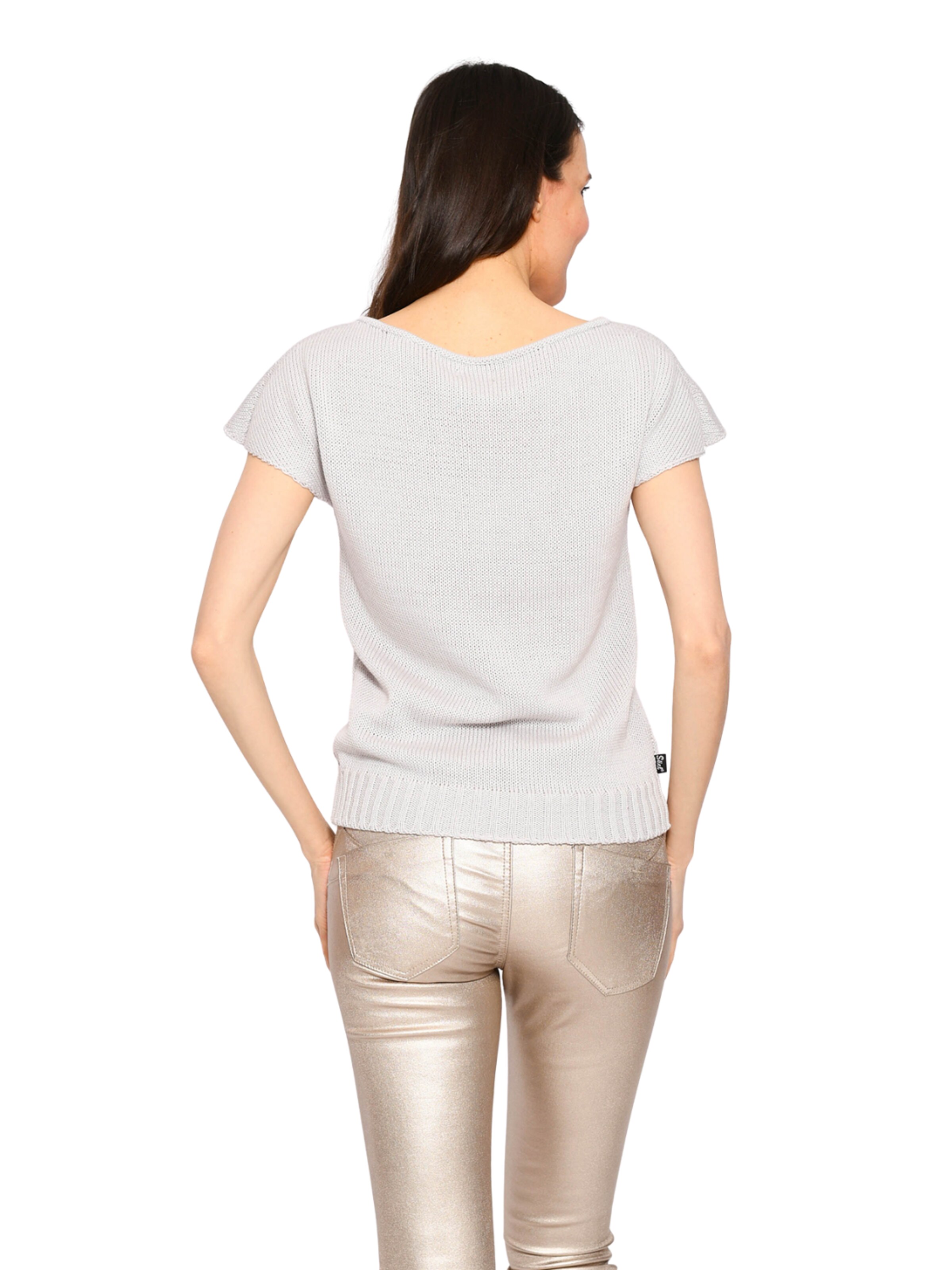 Süel knitwear - Top de punto 'Carlos' en gris