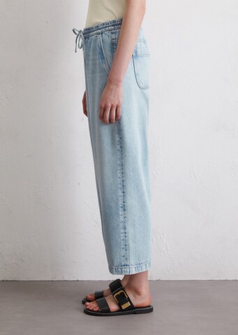 Marc O'Polo Loosefit Broek in Blauw