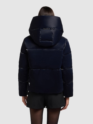 khujo Winter jacket 'Audrey Shiny' in Blue