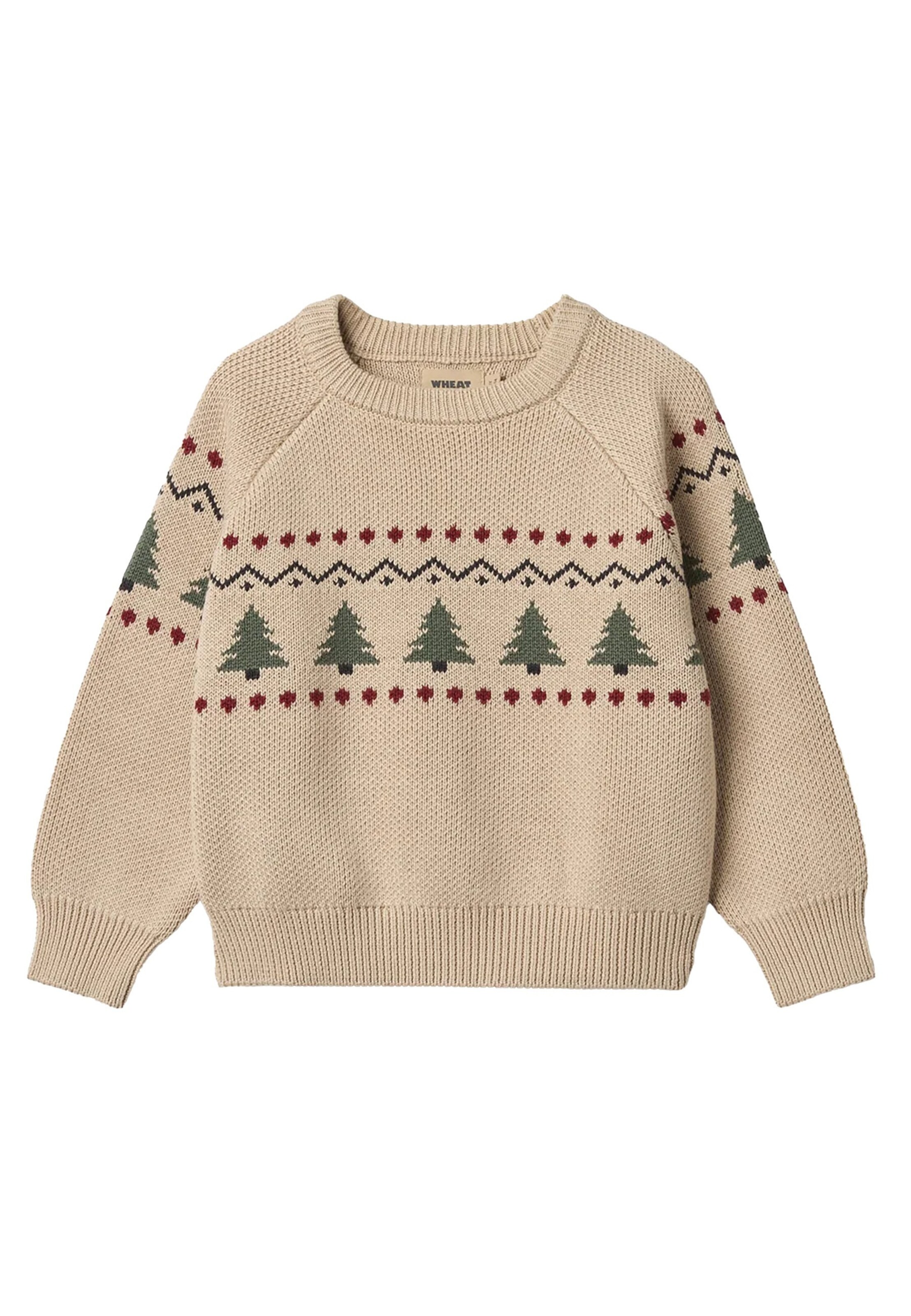 WHEAT - Jersey 'Balou' en beige: frente