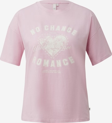 QS Majica | roza barva: sprednja stran