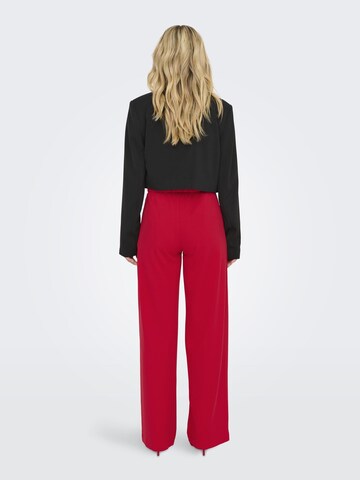 JDY Wide Leg Hose 'JDYGEGGO' in Rot