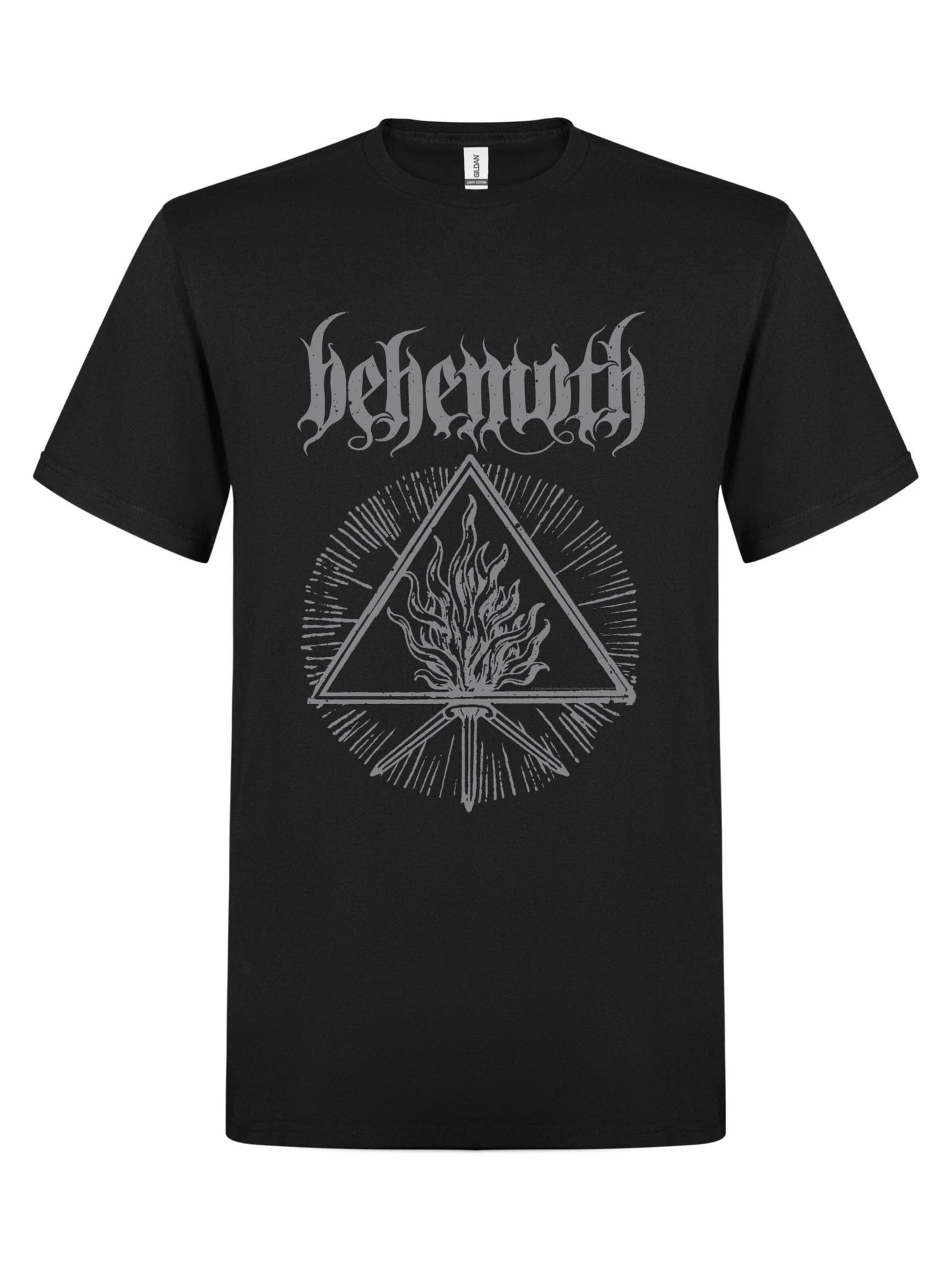Rockshirts Koszulka 'Behemoth Furor Divinus T-Shirt' w kolorze czarny: przód