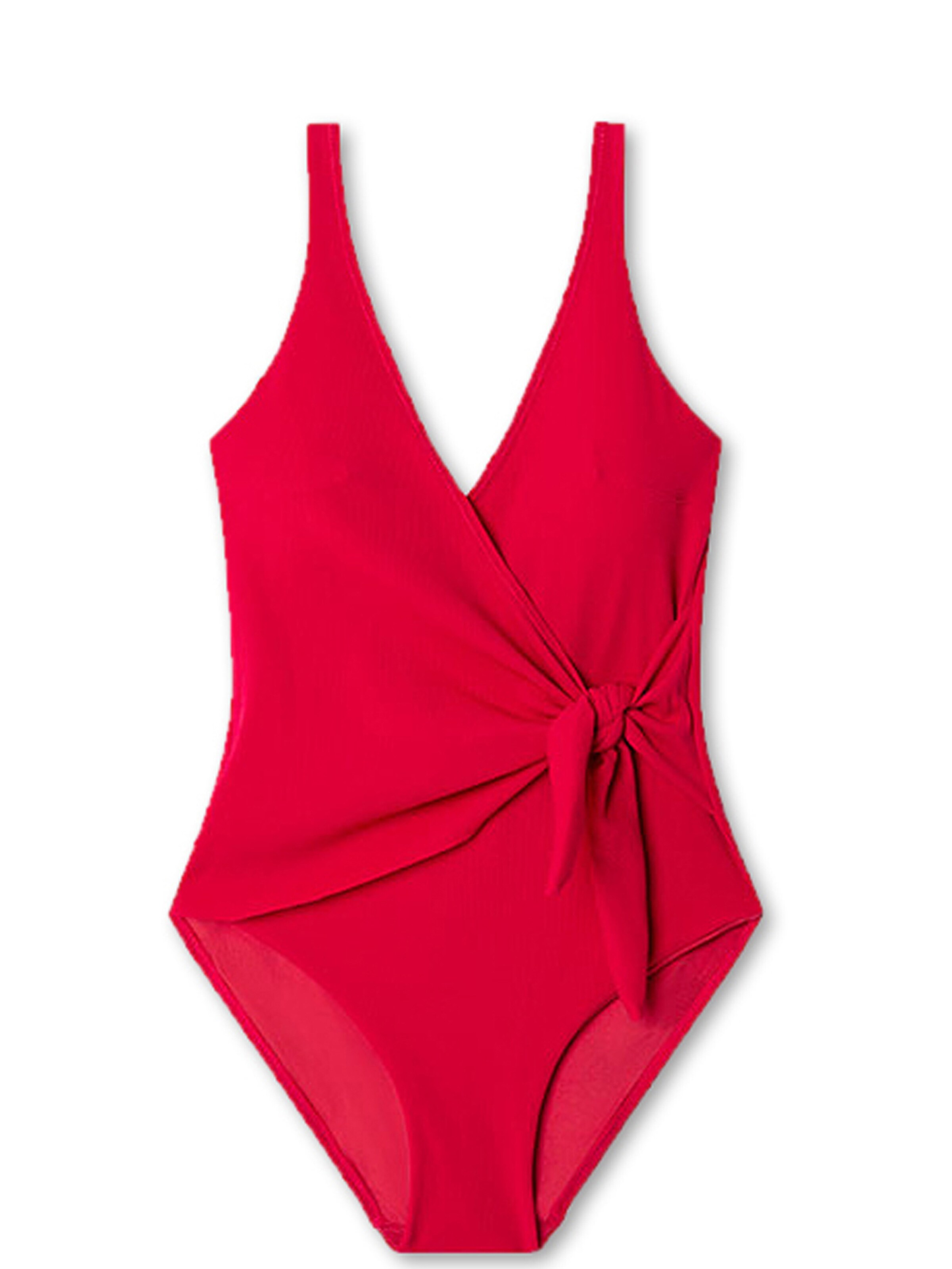 Gisela Trojúhelníková Plavky – červená: přední strana