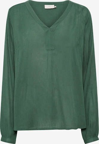 Kaffe Pusero 'KA Amber' värissä vihreä: etupuoli