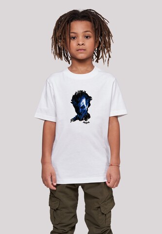 F4NT4STIC Shirt 'DC Comics Batman Arkham Asylum Joker' in White: front