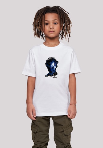 F4NT4STIC Shirt 'DC Comics Batman Arkham Asylum Joker' in Wit: voorkant