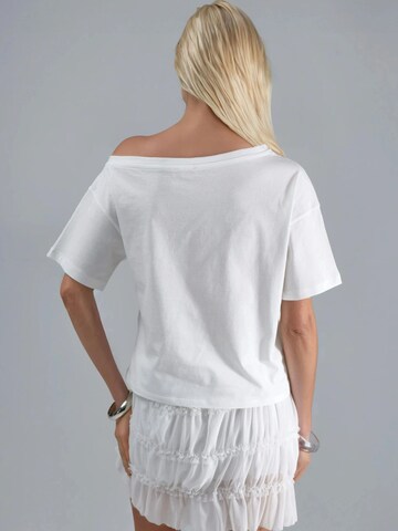T-shirt Hiccup en blanc
