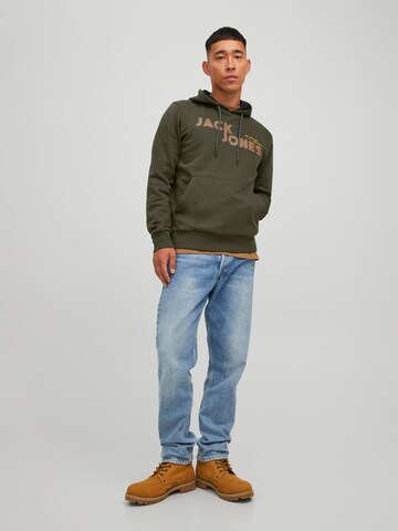 JACK & JONES Sweatshirt 'Friday' in Grün