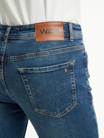 WEM Fashion Tapered Jeans 'Oscar' in Blau