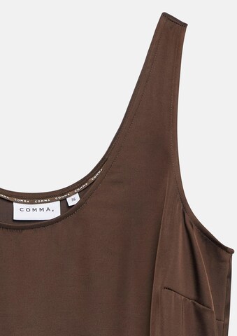 COMMA Bluse in Braun