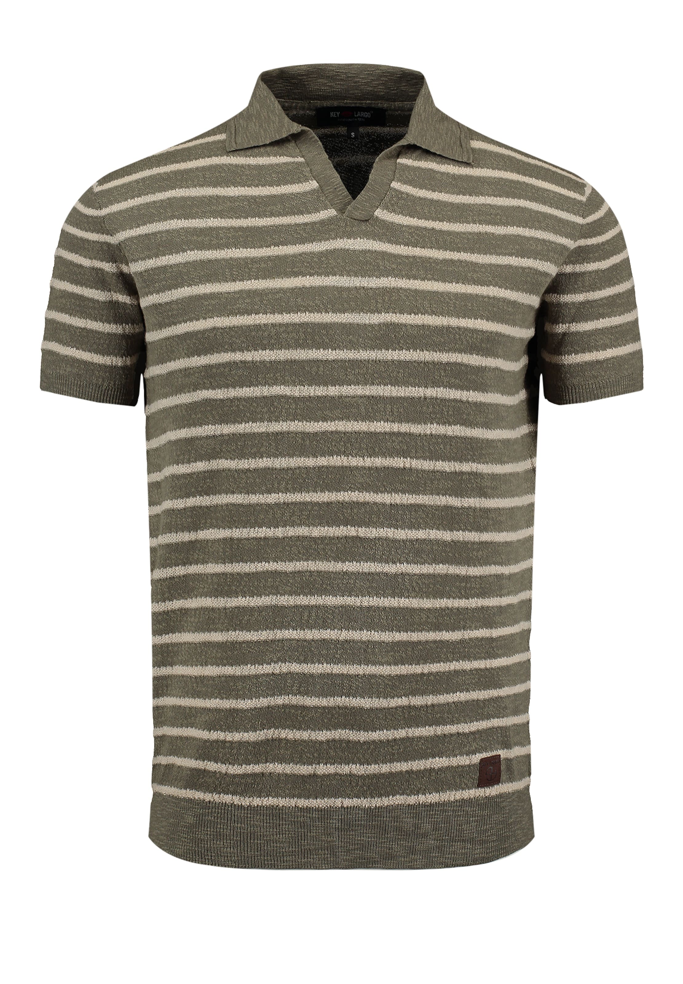 Key Largo Koszulka 'Ground' w kolorze zielony: przód