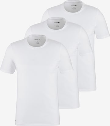 T-Shirt LACOSTE en blanc : devant