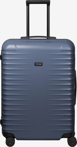 TITAN Trolley 'OVERSEAS' in Blau: Vorderseite