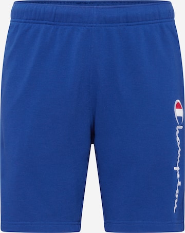 Pantalon Champion Authentic Athletic Apparel en bleu : devant