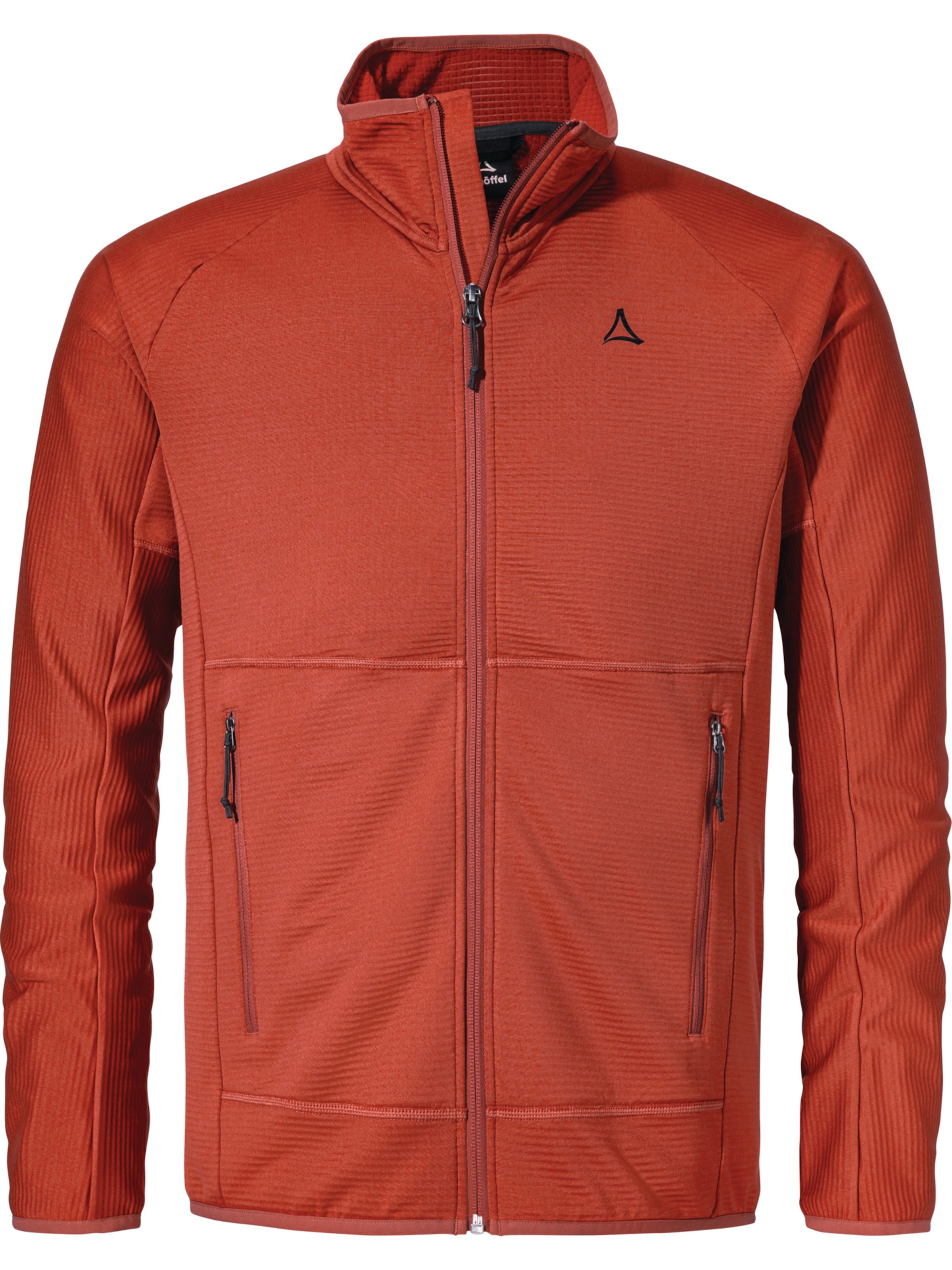 Veste en polaire fonctionnelle 'Cascata' Schöffel en rouge : devant