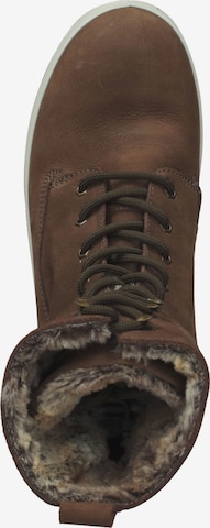 Bama Lace-Up Ankle Boots in Brown